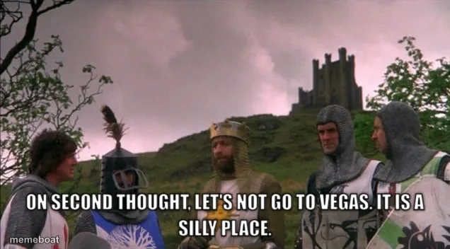 Monty Python Knights meme created by the community