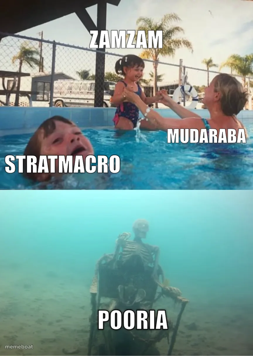 Mother Ignoring Kid Drowning In A Pool meme created by the community