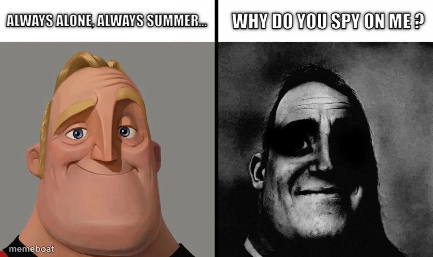 Mr Incredible Becoming Uncanny meme created by the community