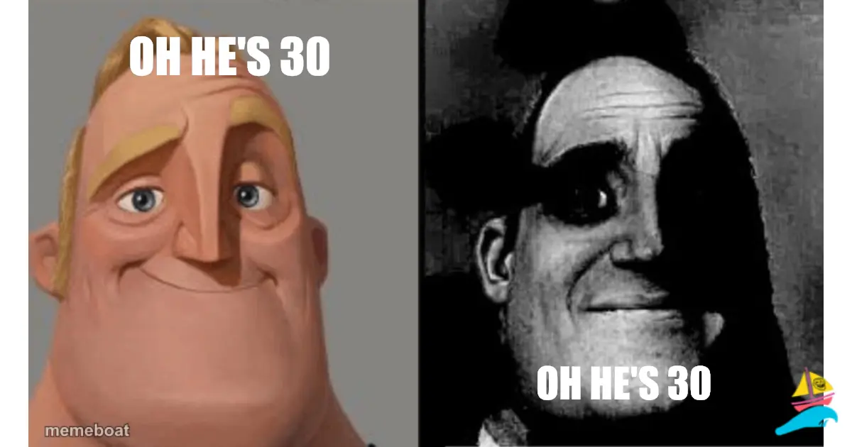 oh he's 30