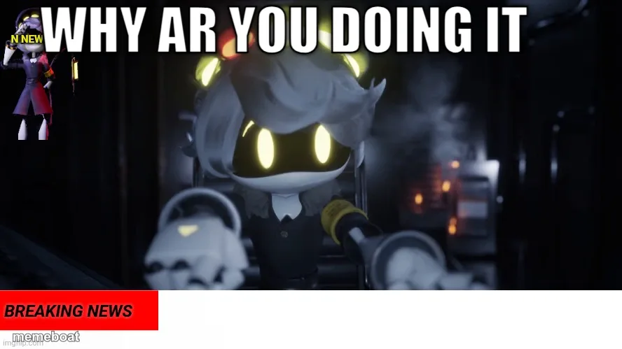 WHY AR YOU DOING IT