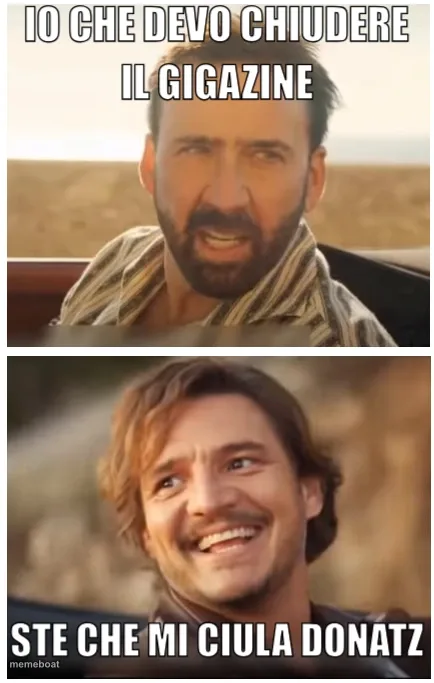 Nicolas Cage Pedro Pascal meme created by the community