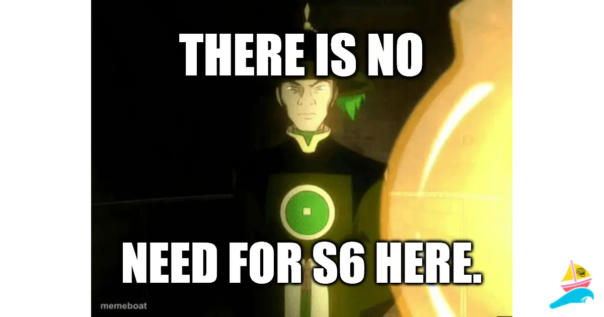 There is no