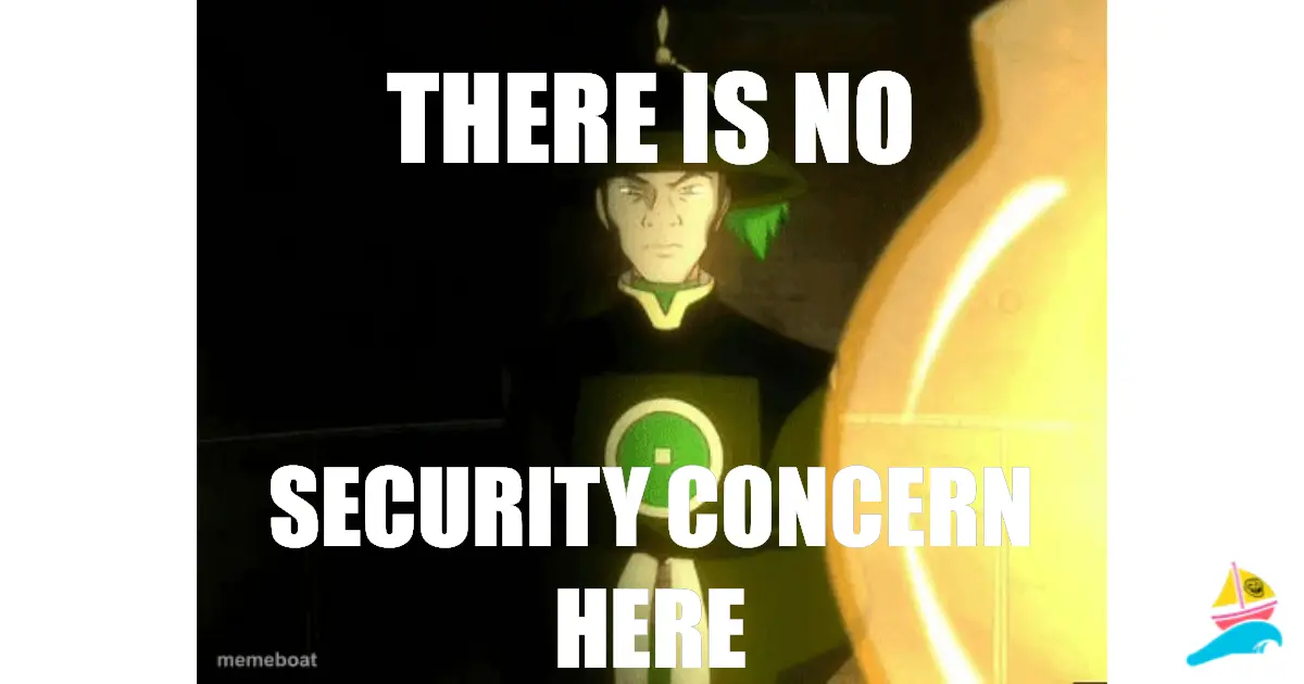 There is no