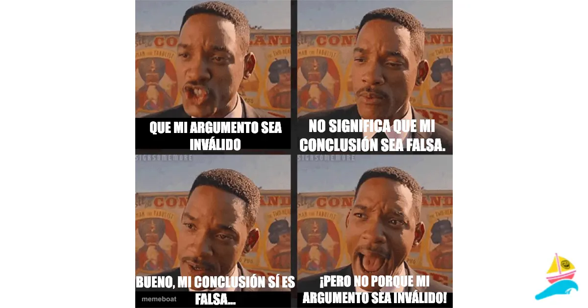 Que mi argumento sea inválido