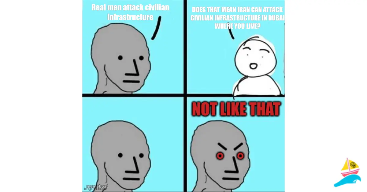 Real men attack civilian infrastructure