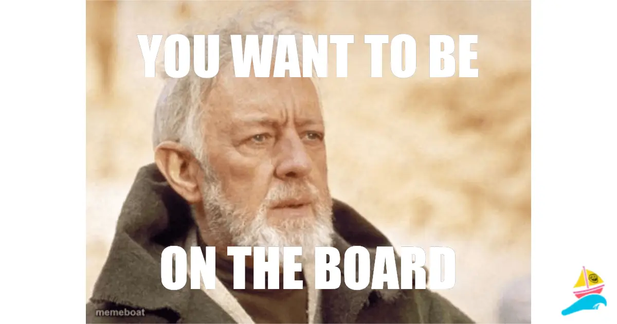 You want to be