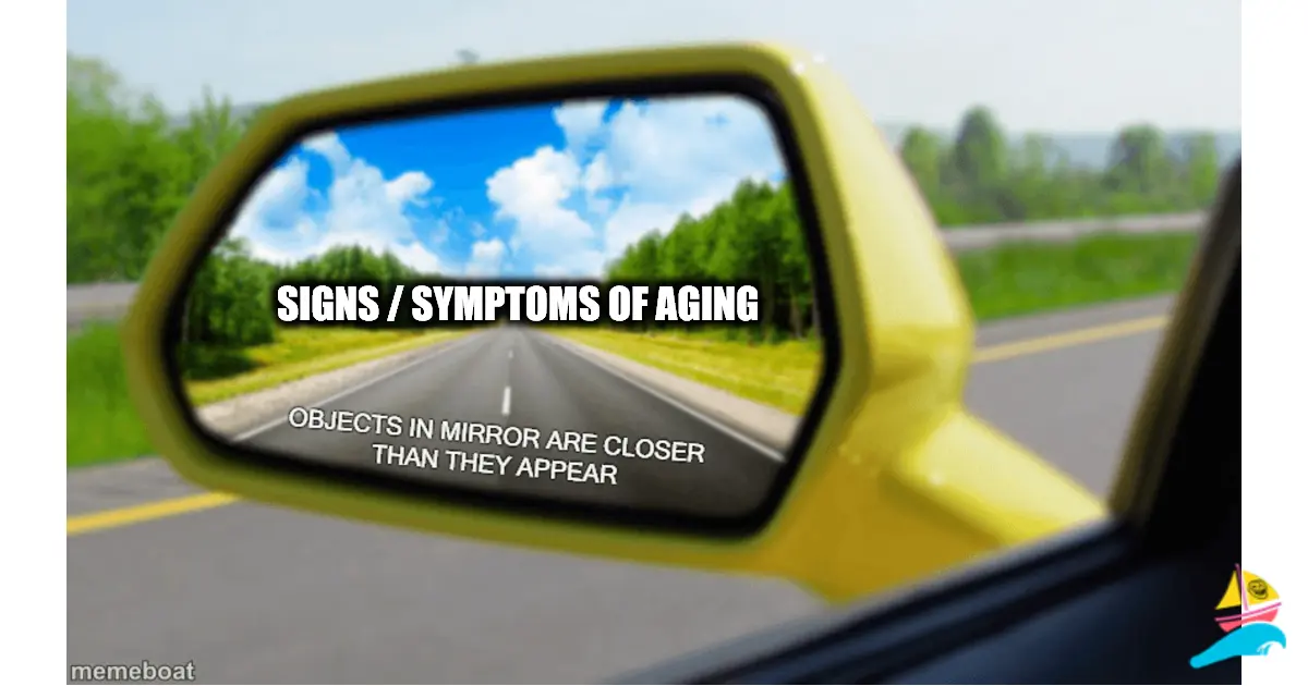 Signs / symptoms of aging