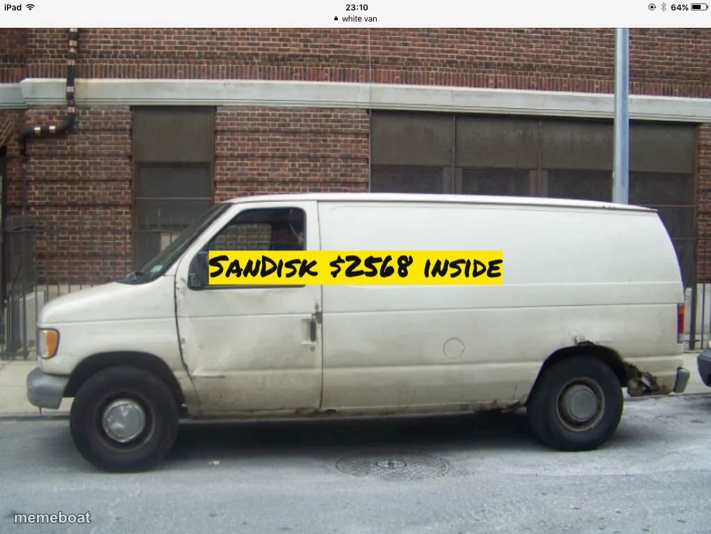Old White Van meme created by the community