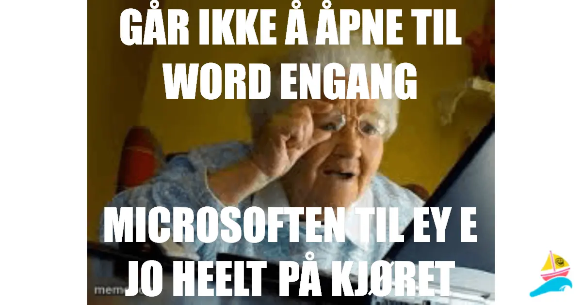 Går ikke å åpne til word engang