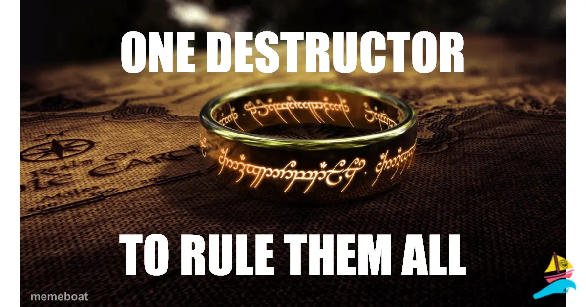 One Destructor