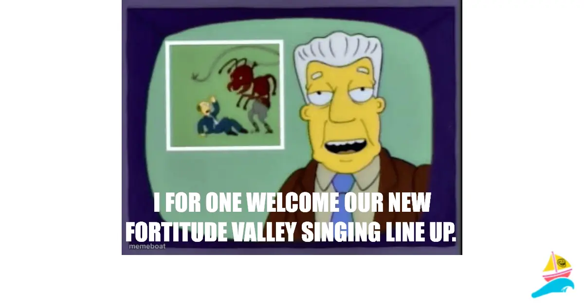 I for one welcome our new Fortitude Valley singing line up.