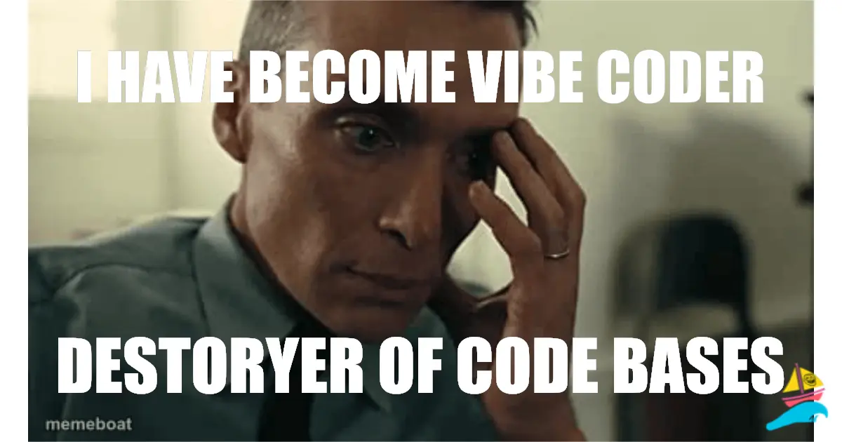 I have become vibe coder