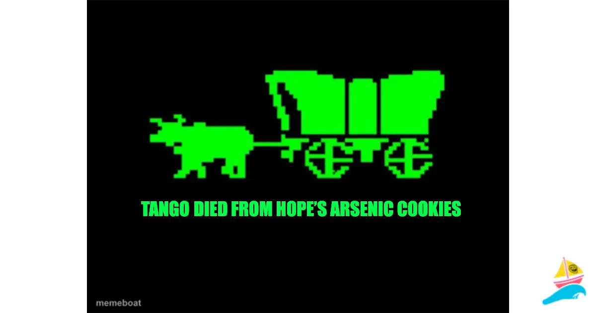 Tango died from Hope’s Arsenic cookies
