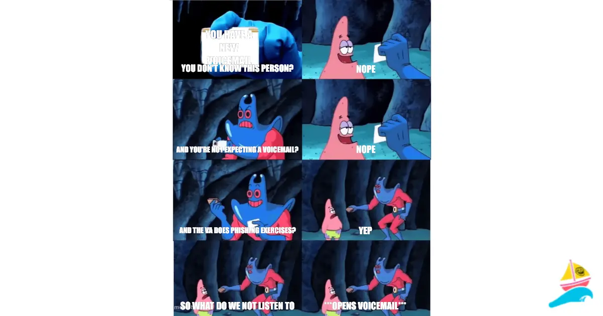 You have a new voicemail