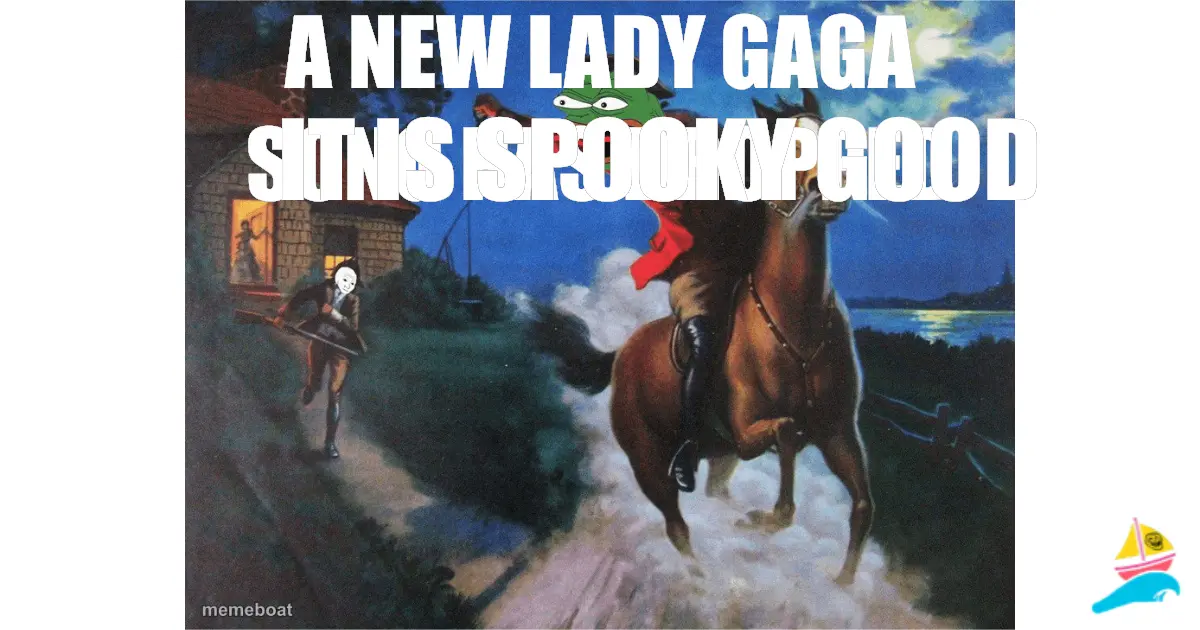 A NEW LADY GAGA SONG HAS DROPPED