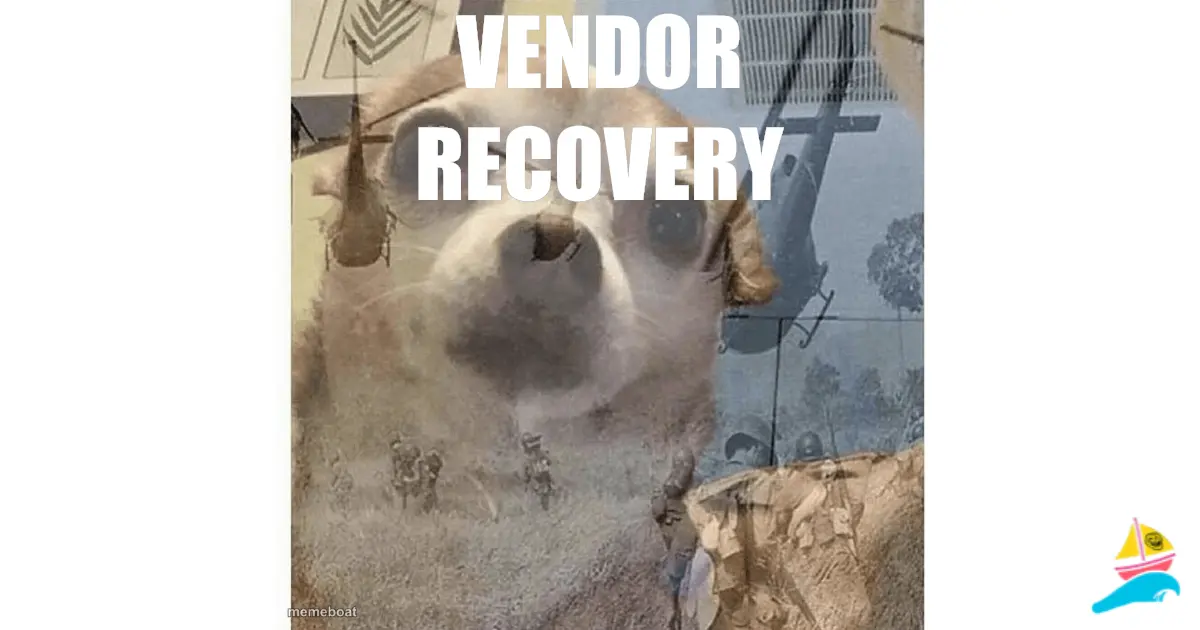 vendor recovery