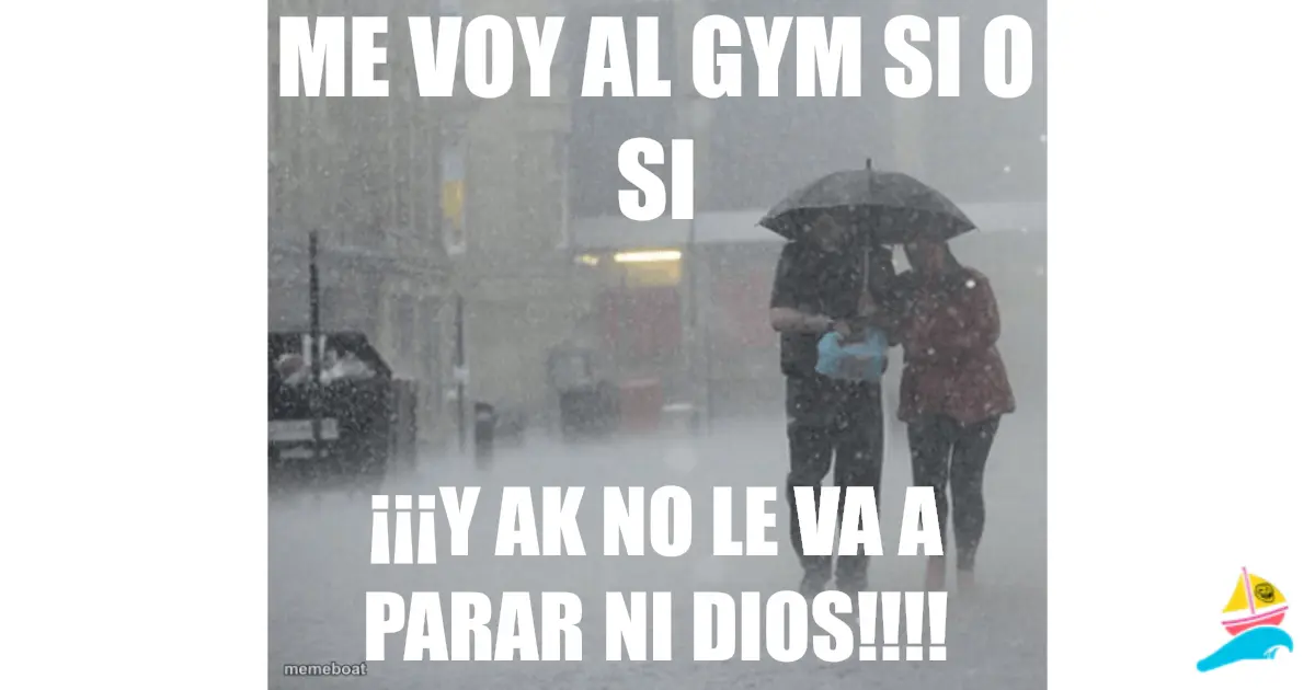 ME VOY AL GYM SI O SI
