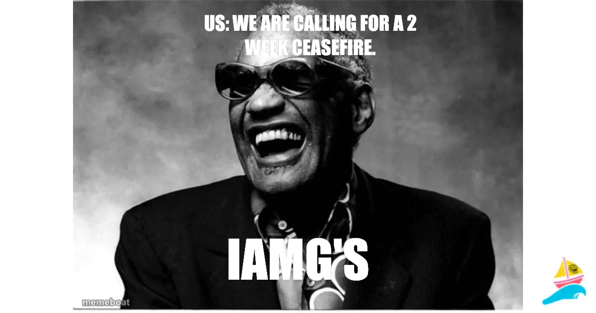 US: We ARE CALLING FOR A 2 WEEK CEASEFIRE.