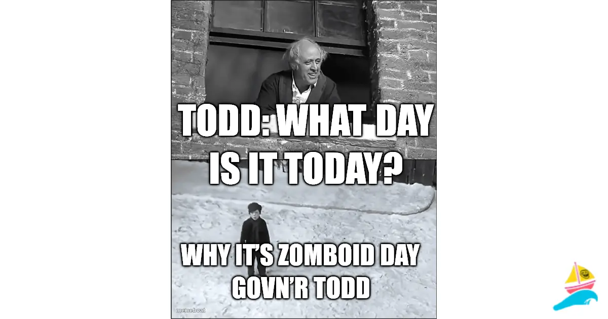 Todd: what day is it today?