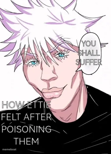 Sigma Gojo meme created by the community