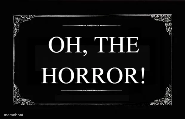 Silent Movie Title Card meme created by the community