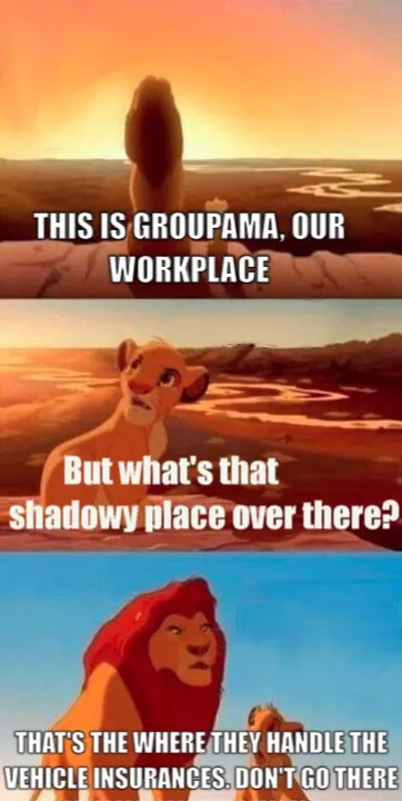 Simba Shadowy Place meme created by the community
