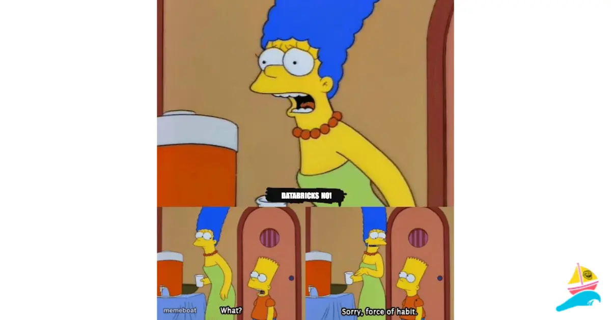 Databricks no!