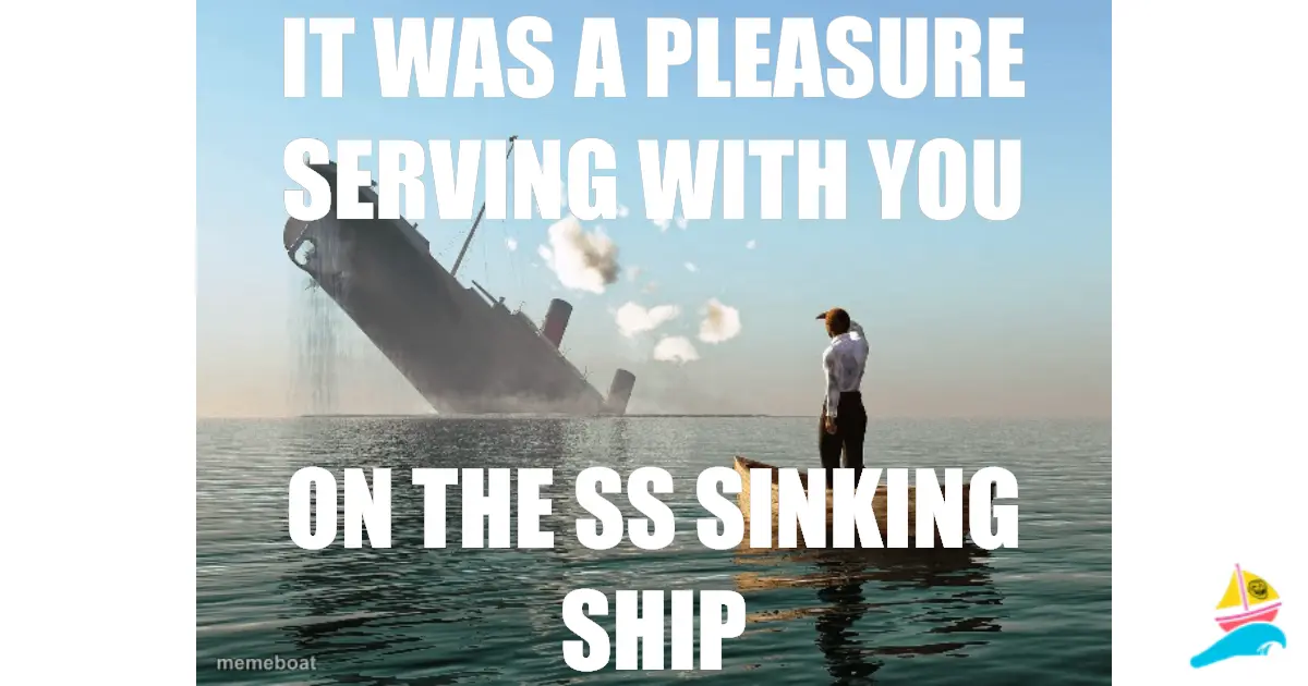 It was a pleasure serving with you