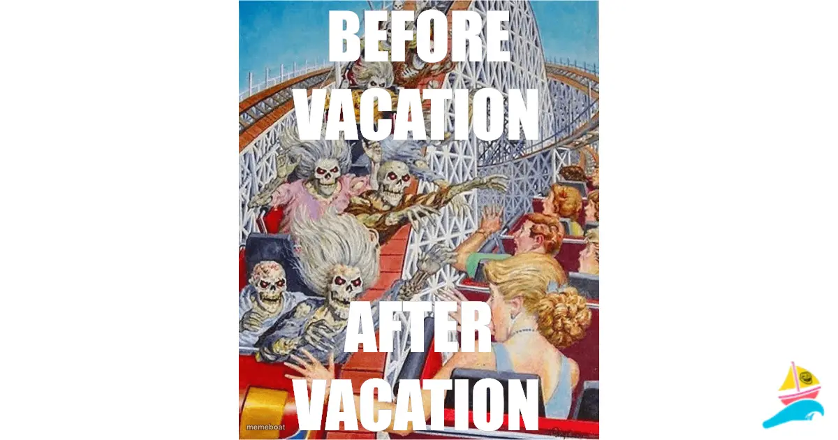before vacation
