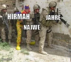 Soldiers Detain Clown meme created by the community