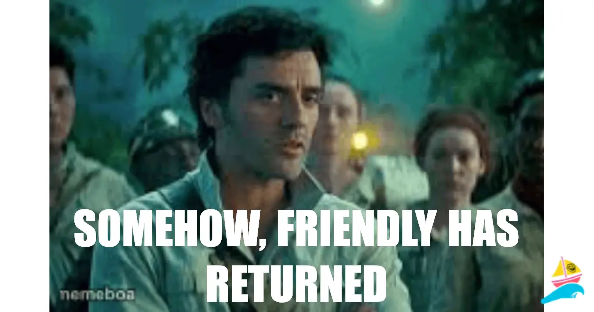 Somehow, Friendly has returned