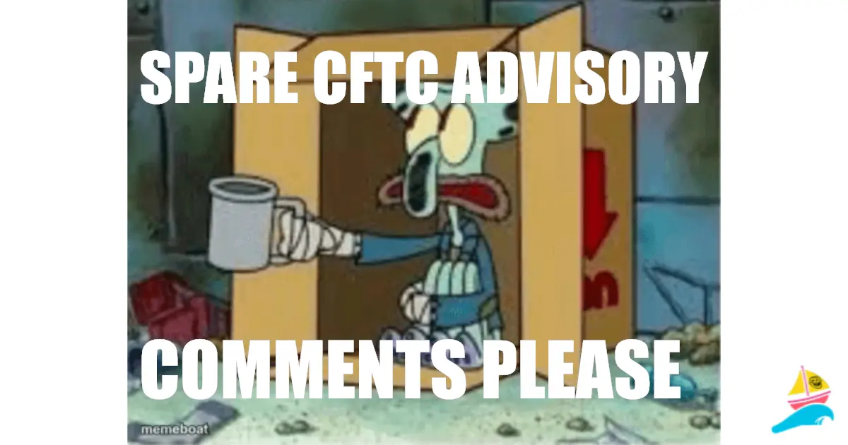 Spare CFTC Advisory
