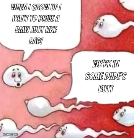 Sperm conversation meme created by the community