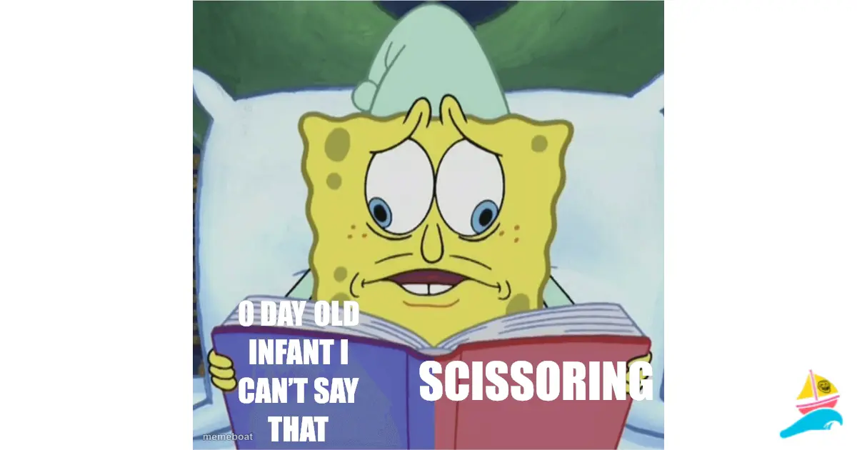 0 day old infant I can’t say that