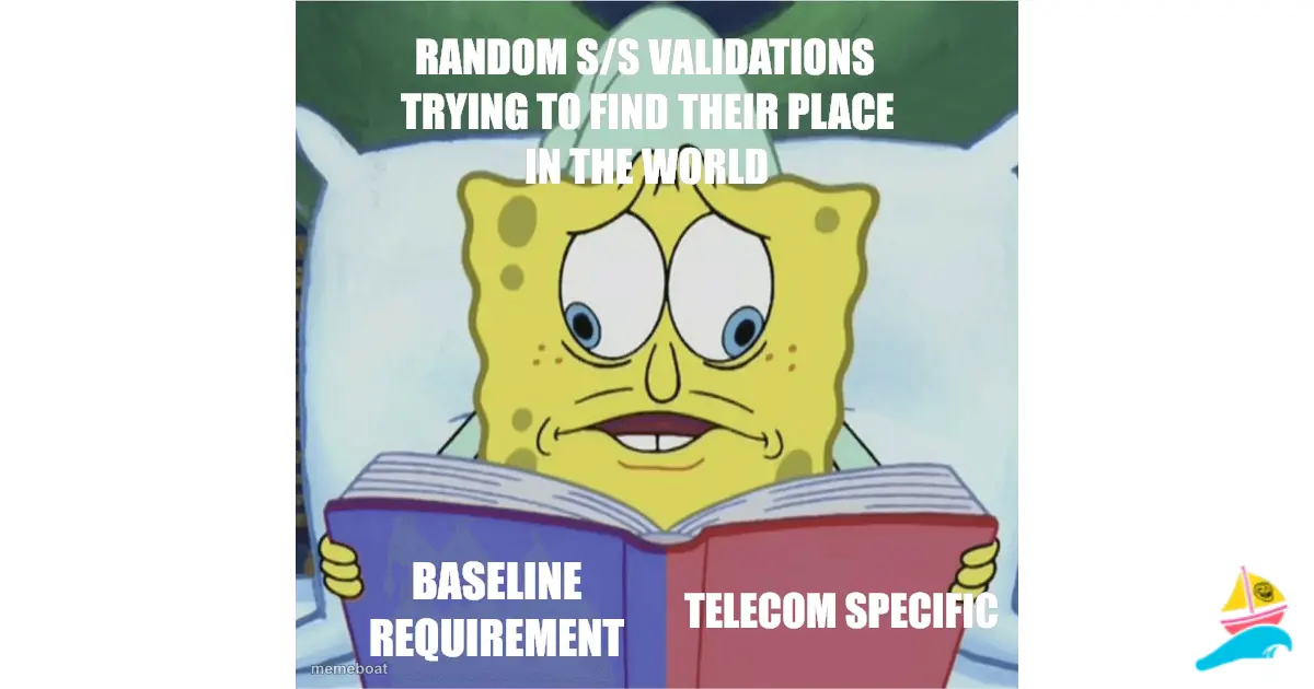 random s/s validations trying to find their place in the wo…