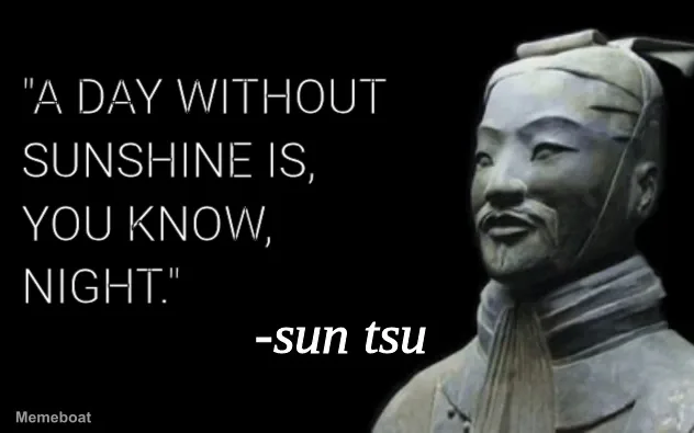 sun tsu fake quote meme created by the community