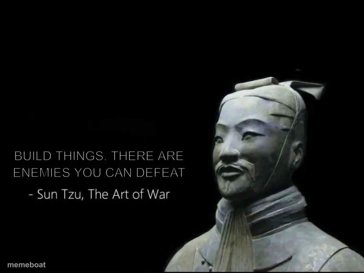 Sun Tzu Art Of War meme created by the community