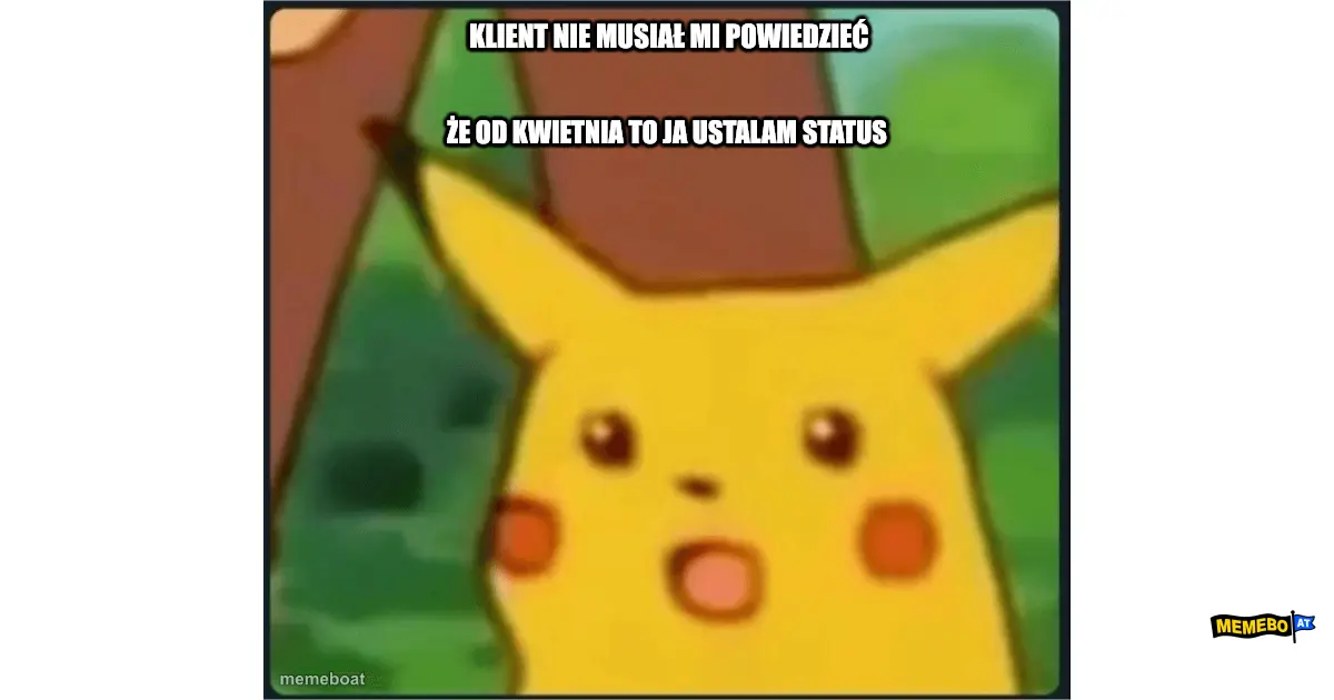 Surprised Pikachu meme created by the community