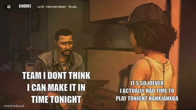 telltale will remember that meme created by the community