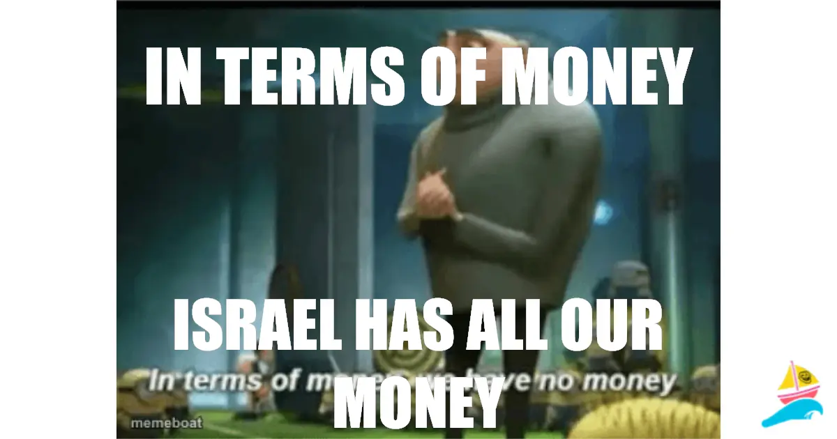 In terms of money