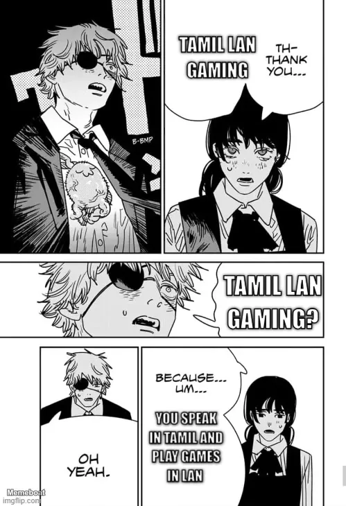 Thank You Chainsaw Man meme created by the community