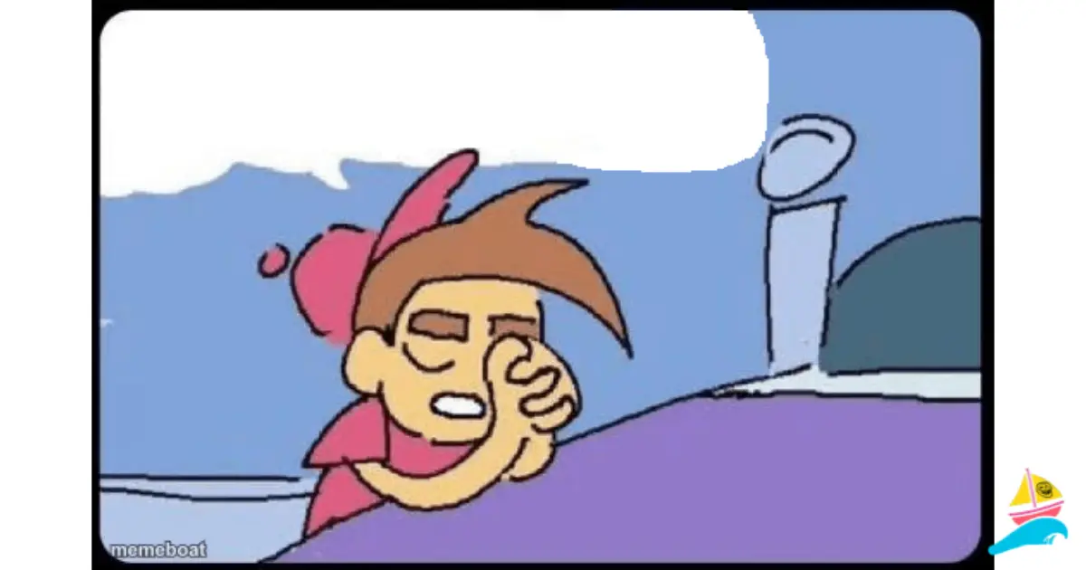 Timmy Turner praying blank meme