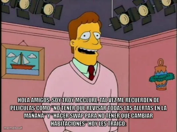 Troy McClure meme created by the community
