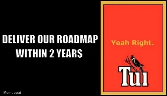 Tui billboard meme created by the community
