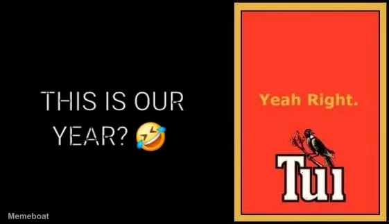 Tui billboard meme created by the community