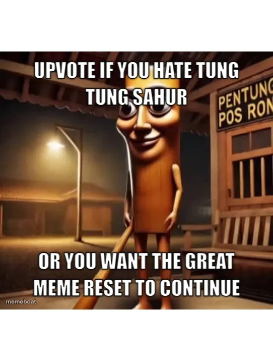 Tung Tung Tung Sahur meme created by the community