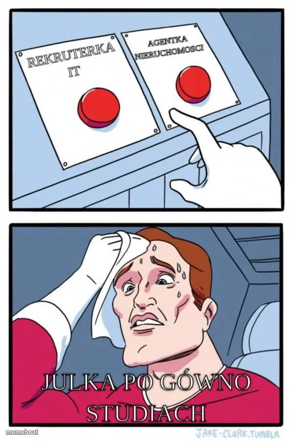 Two Buttons meme created by the community