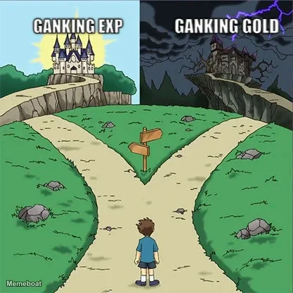 Ganking EXP
