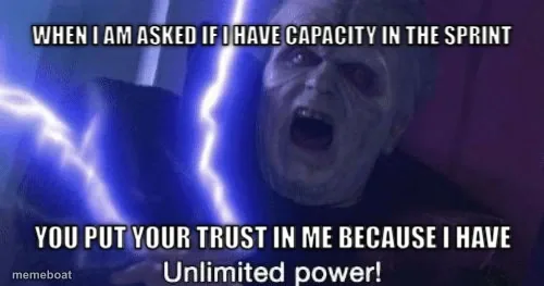 Unlimited Power meme created by the community